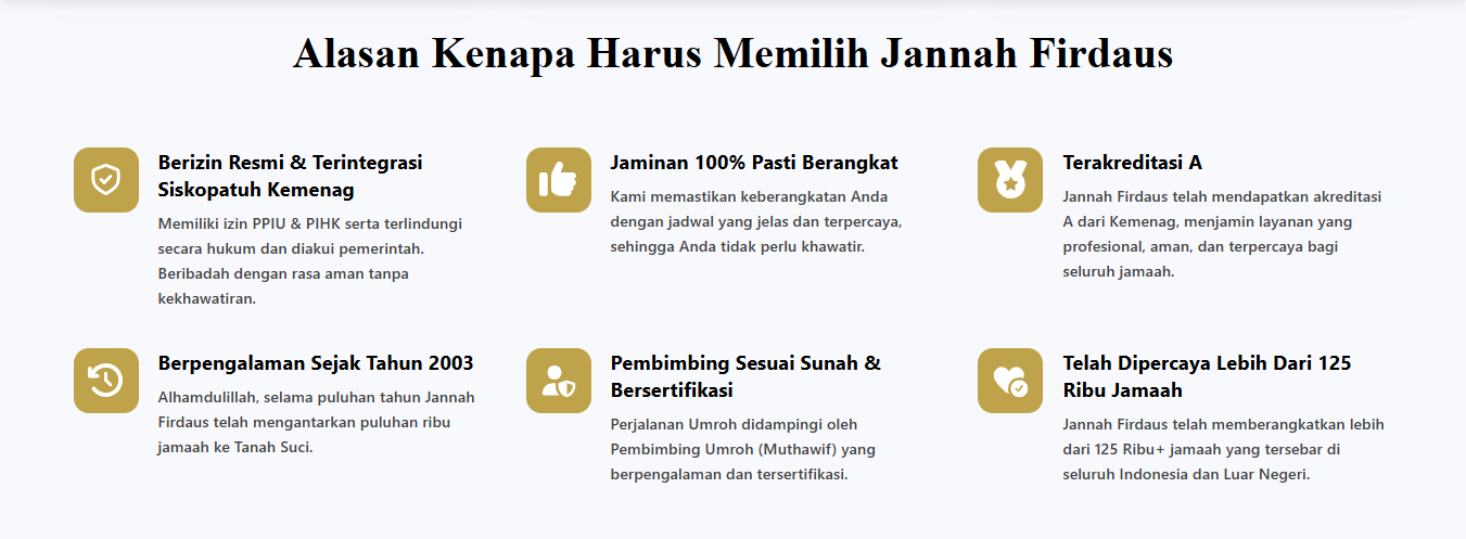 Kenapa Jannah Firdaus